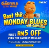 The Garfield Movie Monday Blues Promo – May 2024