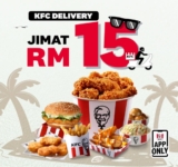 kFC : Enjoy RM15 Off Your KFC Delivery with Exclusive App/Web Promo 2024