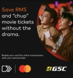 Enjoy RM5 Off on GSC Movie Tickets with Mastercard Click to Pay!