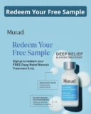 Get Your Free Sample of Murad Deep Relief Blemish Treatment Today!
