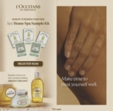 Pamper Yourself with L’OCCITANE’s Best-Selling Almond Collection – Free Home Spa Sample Kit