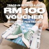 Trade-In Your Old Shoes for Savings 2024: Get RM100 Voucher at Converse!