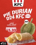 KFC Now Offers Delicious Durian D24 Pie!