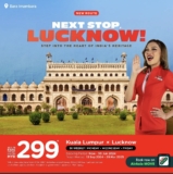 Fly to Lucknow with AirAsia from Just MYR 299