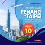 Taipei Calling! Snag Discounted Flights from Penang this July 2024