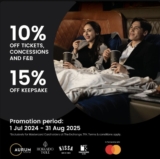 GSC : Enjoy 10% Off Movie Tickets at Aurum Theatre with Mastercard  Promotion 2024/2025