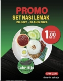 CABE HIJO Nasi Lemak RM1 Deal: July-August 2024