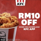 KFC Malaysia Deals & Promos: Enjoy RM10 OFF Your First Order