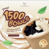 Daily Coffee SoyBliss Give-Away: 1500 Bowls of Logan & Grass Jelly Taufufufa!