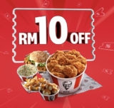 KFC RM10 Off Promo – Save with Minimum Purchase of RM35 | Limited Time Offer”