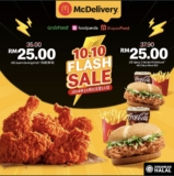 McDonald’s 10.10 Flash Sale 2024: Enjoy RM25 Ayam Goreng McD & Spicy Chicken McDeluxe Meals!