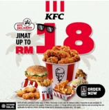 Cuti Sekolah Extra Ons with RM18 OFF Your Favourite KFC Meals via KFC Delivery