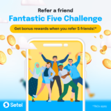 Setel : More Fantastic Rewards with the Fantastic Five Challenge!