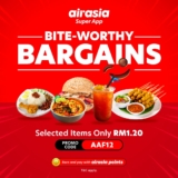 Airasia Food RM1.20 Deals Promo Code