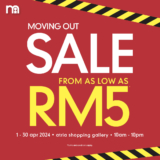1-30 April 2024 MOTHERCARE MOVING OUT SALE