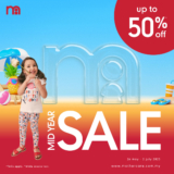 Mothercare Mid Year Sale 2023 Up to 50% OFF*