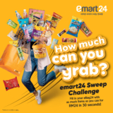 emart24 Sweep Challenge: Grab items in 30 secs for only RM24!
