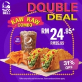Taco Bell Kaw Kaw Combo, Double Deal @ RM24.95
