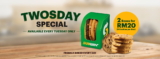 Subway TWOSDAY Special Delicious Cookie Deal Every Tuesday