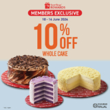 Indulge in Sweet Savings: Enjoy 10% Off Whole Cakes at Secret Recipe!