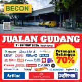 Becon Warehouse Sale 2024 / Becon Juala Gudang 2024