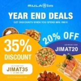 MULA Eats Year End Deal – up to 35%