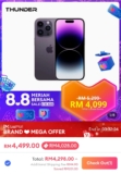 Lazada 8.8 Sale: Apple iPhone 14 Pro at RM4,298 – Save Big Now!