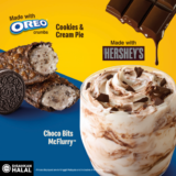 McDonald’s New Dessert Cookies & Cream Pie 2022