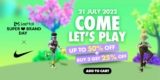 Nike x LazMall Super Brand Day: Up to 50% Off, Plus Free Gifts and Shipping