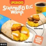 Wake Up to Delicious Mornings with McDonald’s Upgraded Scrambled Egg Wrap