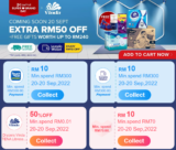Lazada x Vinda Super Brand Day Free RM10 + Store Vouchers on 20 Sept 2022