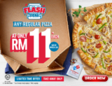 Domino’s Pizza Offers Limited-Time Offer of Regular Pizza for RM11