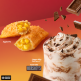 McDonald’s crispy Apple Pie and a chocolatey Choco Bits McFlurry 2023