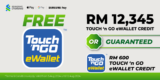 Get FREE Touch ‘n Go E-Wallet Credit Worth RM12,345 with Standard Chartered Simply Cash Credit Card