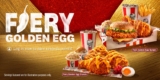 KFC Fiery Golden Egg Crunch 2024