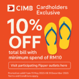 Step Into Savings with CIMB: Enjoy 10% OFF at Fipper Outlets!