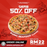 US Pizza 50% Off Sumo Seafood Promo Code