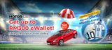 FREE up to RM300 eWallet credit with Tune Protect Car Insurance
