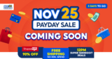 Shopee 25 Nov Payday Sale Voucher Code