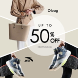 O bag & Anta -Discount up to 50% OFF