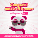 PAN-TASTIC DEALS ONLY WITH PANDAPRO – Get Your Hands On The 2 Months Free Subscription and RM50 Rebate Now