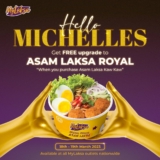 MyLaksa FREE upgrade to Asam Laksa Royal Michelle Promo