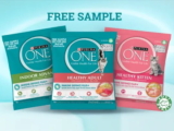 PURINA ONE Dry Cat Food 200g Free Samples Giveaway