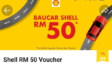 Shell Offers Voucher Worth RM50 for Only RM44.50 with Shopee Voucher Code