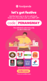 Foodpanda Launches New Promo Code for Customers in Penang