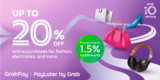 Grab 10versary Sale 2022 Up to 20% OFF with PayLater & GrabPay