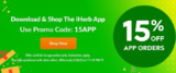iHerb  15% off In-App orders Promo Code