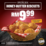 Texas Chicken Offers Irresistible Honey-Butter Biscuit Deal for a Limited Time Only!