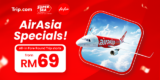 AirAsia Specials: All-in Fare Round Trip from RM69 with Trip.com – Exclusive Deals Every Week!