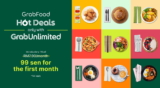 GrabFood Hot Deals with GrabUnlimited